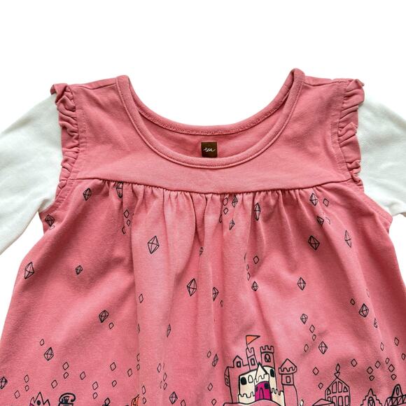 Tea Collection Edinburgh Mighty Mini Dress Size 4 - Picture 3 of 5